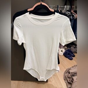 Amazon White Women's Bodysuit Top